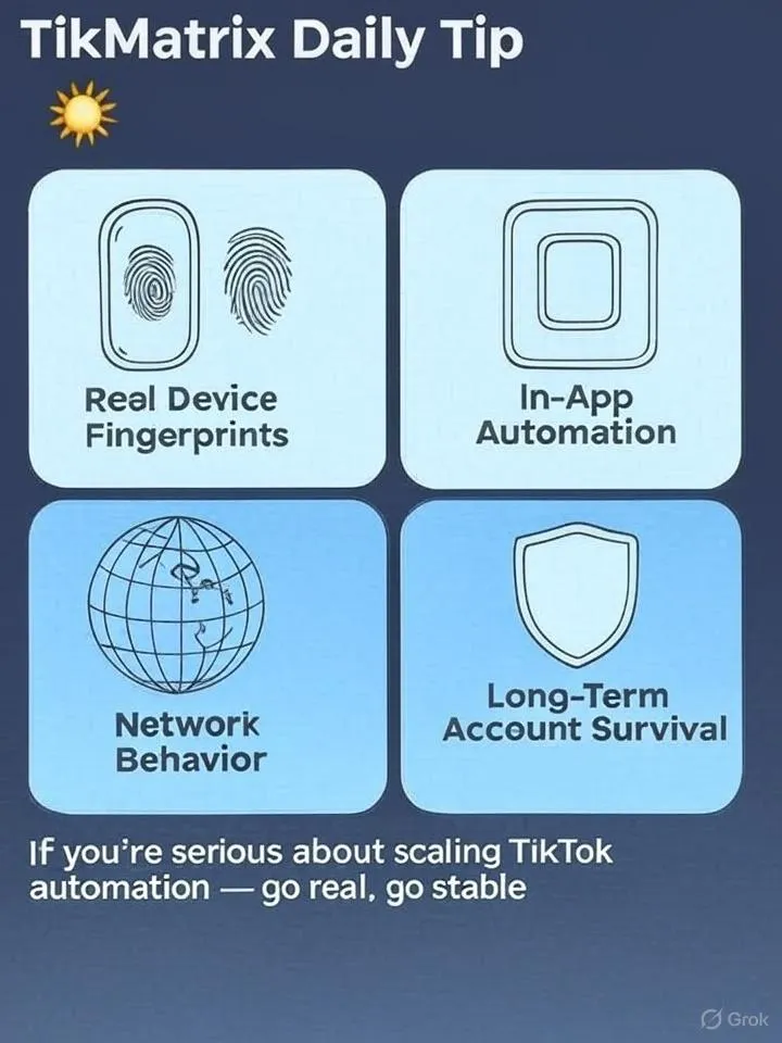 真实手机 vs 反检测 — TikMatrix